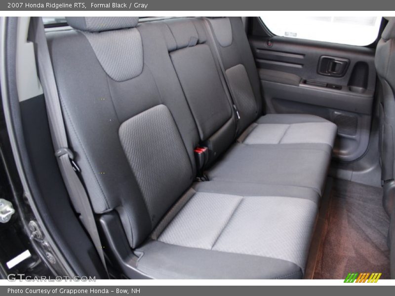 Formal Black / Gray 2007 Honda Ridgeline RTS