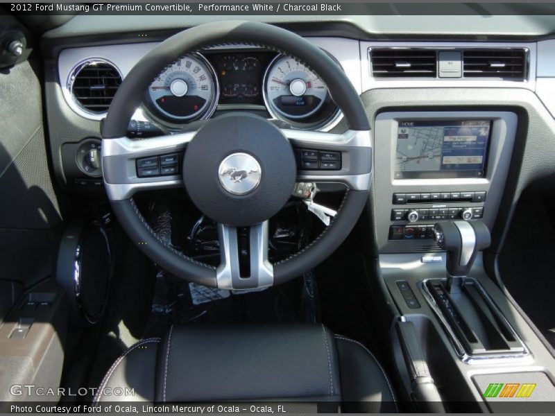 Dashboard of 2012 Mustang GT Premium Convertible