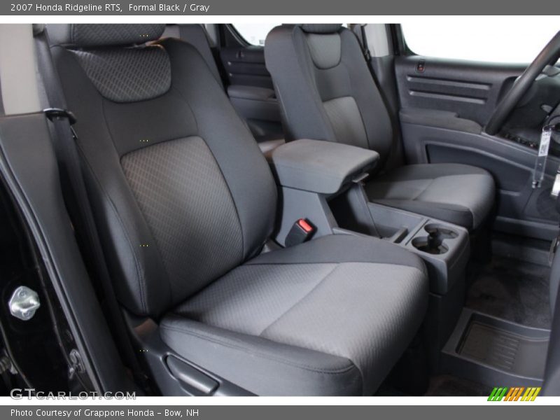 Formal Black / Gray 2007 Honda Ridgeline RTS