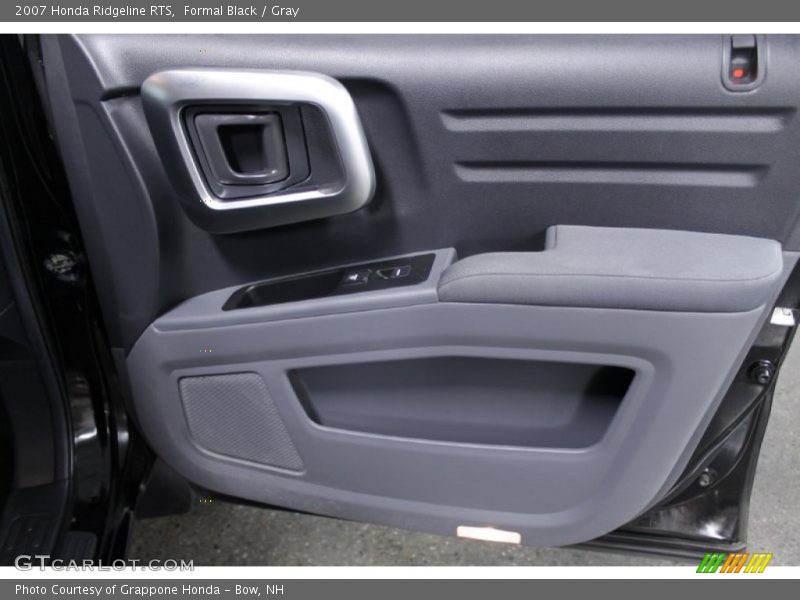 Formal Black / Gray 2007 Honda Ridgeline RTS