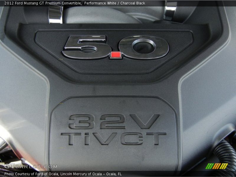  2012 Mustang GT Premium Convertible Engine - 5.0 Liter DOHC 32-Valve Ti-VCT V8