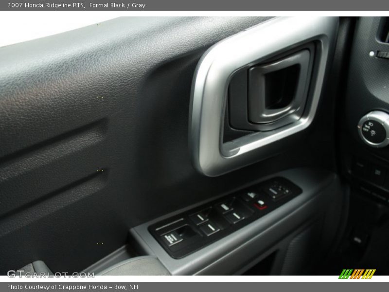 Formal Black / Gray 2007 Honda Ridgeline RTS