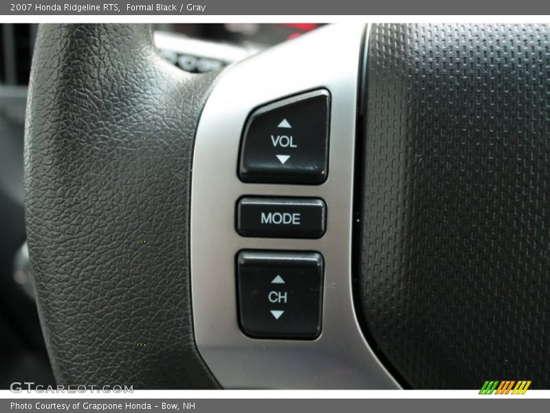 Formal Black / Gray 2007 Honda Ridgeline RTS