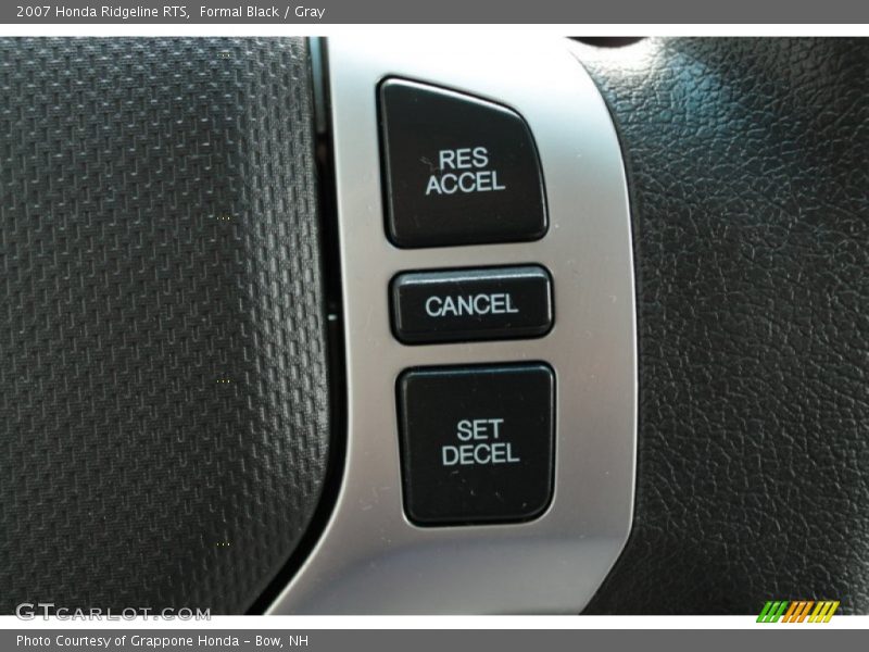 Formal Black / Gray 2007 Honda Ridgeline RTS