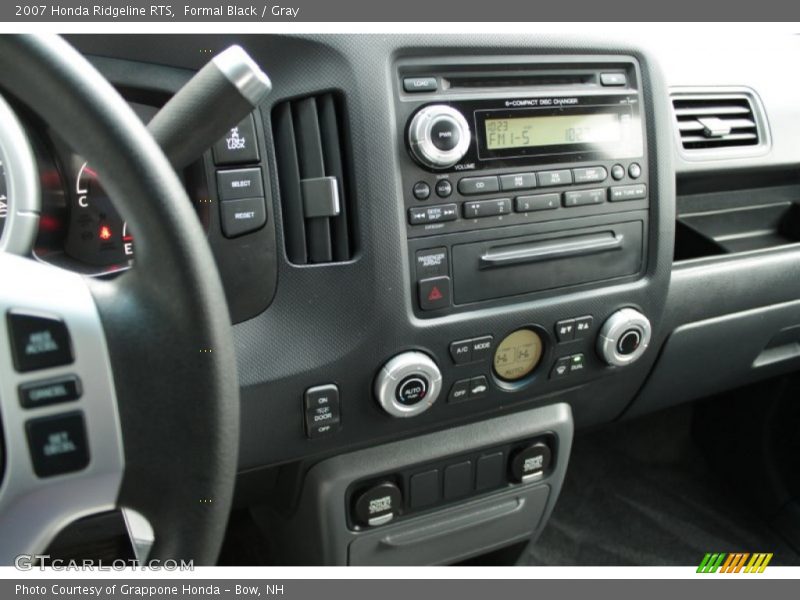 Formal Black / Gray 2007 Honda Ridgeline RTS