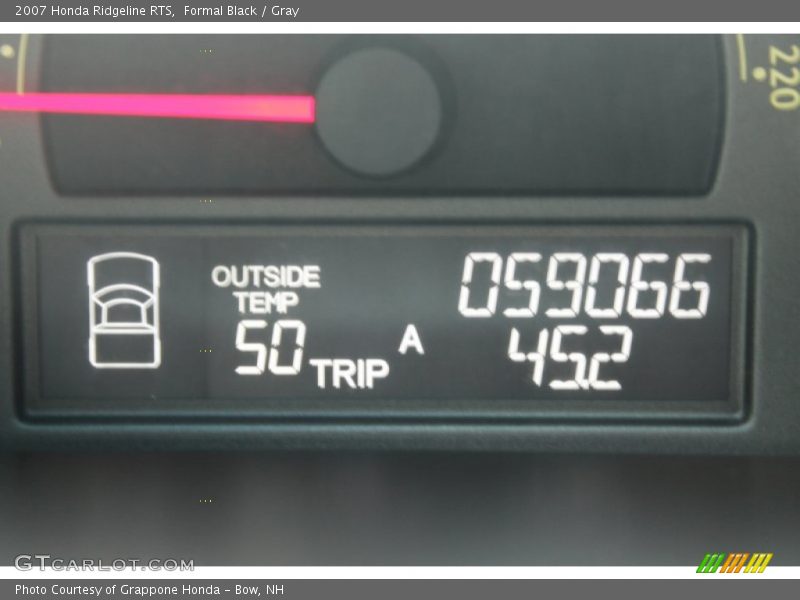 Formal Black / Gray 2007 Honda Ridgeline RTS