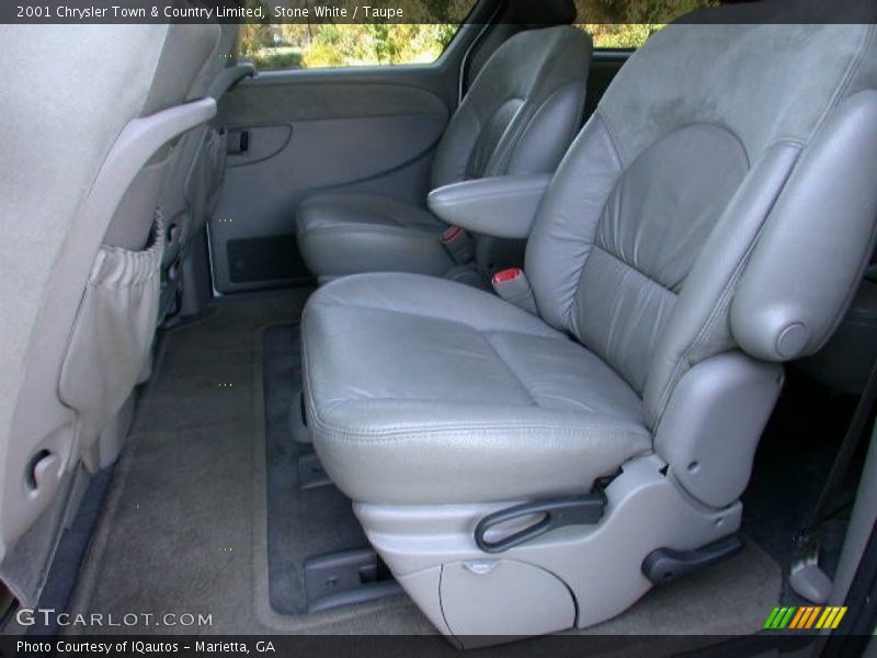 Stone White / Taupe 2001 Chrysler Town & Country Limited