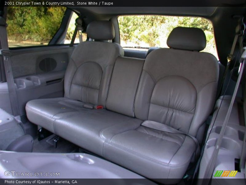 Stone White / Taupe 2001 Chrysler Town & Country Limited