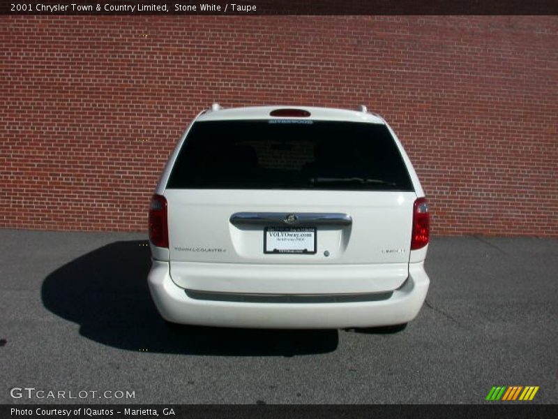 Stone White / Taupe 2001 Chrysler Town & Country Limited