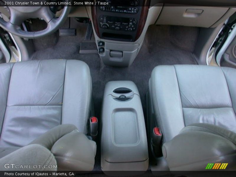 Stone White / Taupe 2001 Chrysler Town & Country Limited