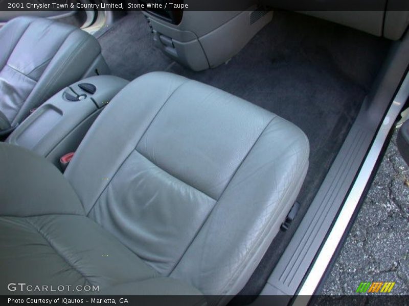 Stone White / Taupe 2001 Chrysler Town & Country Limited