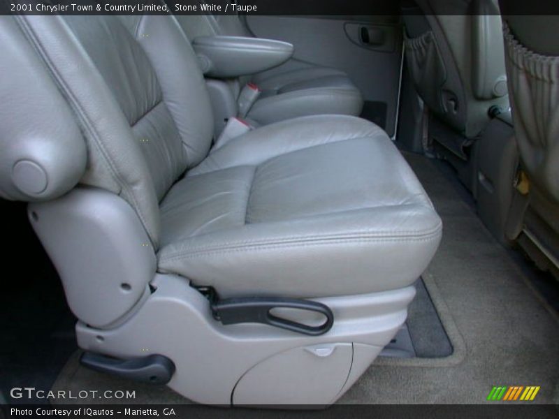 Stone White / Taupe 2001 Chrysler Town & Country Limited