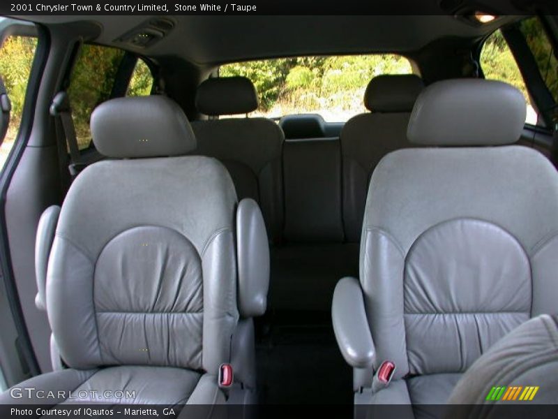 Stone White / Taupe 2001 Chrysler Town & Country Limited
