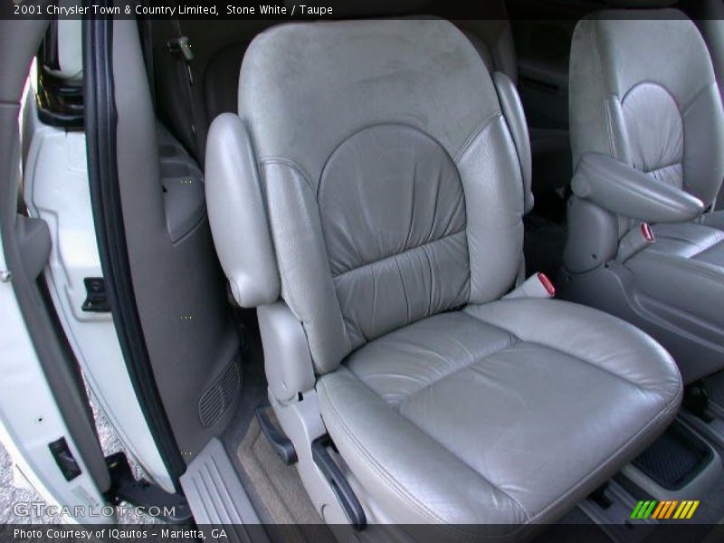 Stone White / Taupe 2001 Chrysler Town & Country Limited