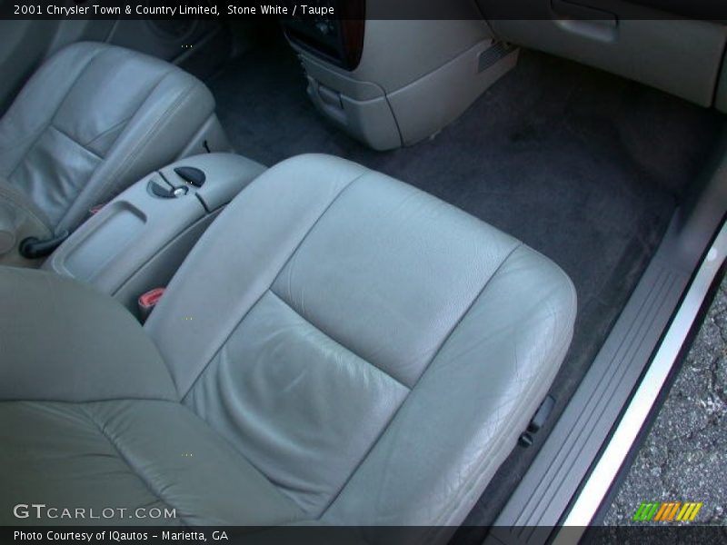 Stone White / Taupe 2001 Chrysler Town & Country Limited