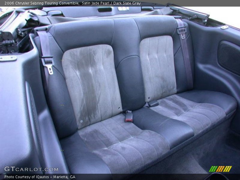 Satin Jade Pearl / Dark Slate Gray 2006 Chrysler Sebring Touring Convertible