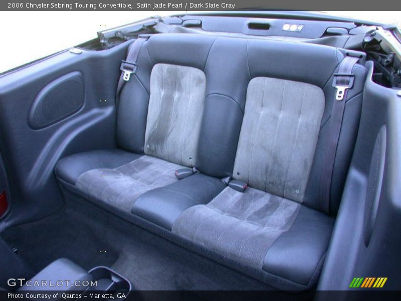 Satin Jade Pearl / Dark Slate Gray 2006 Chrysler Sebring Touring Convertible