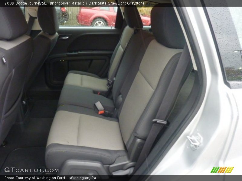 Bright Silver Metallic / Dark Slate Gray/Light Graystone 2009 Dodge Journey SE
