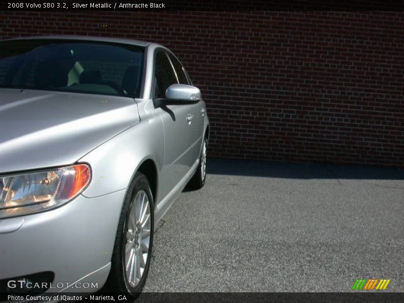 Silver Metallic / Anthracite Black 2008 Volvo S80 3.2
