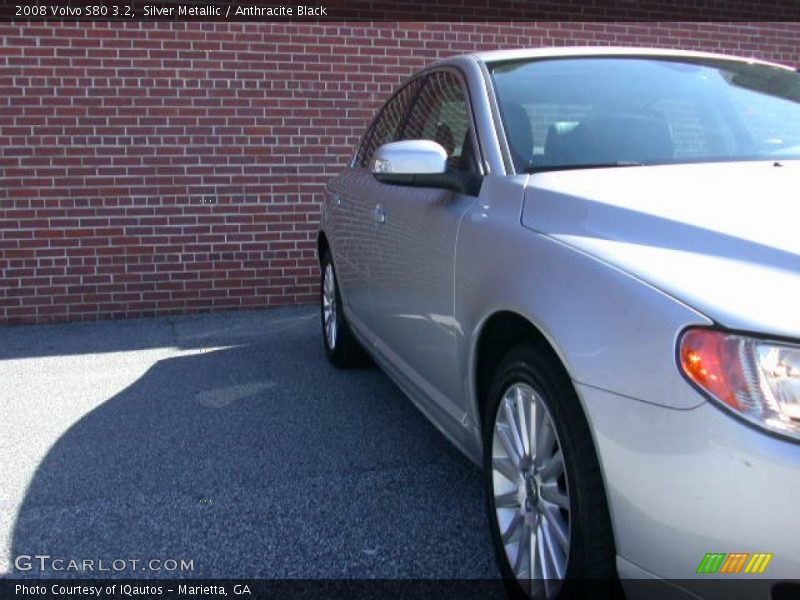 Silver Metallic / Anthracite Black 2008 Volvo S80 3.2