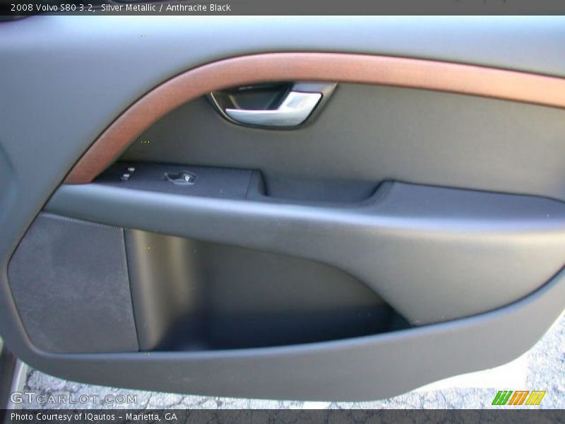Silver Metallic / Anthracite Black 2008 Volvo S80 3.2