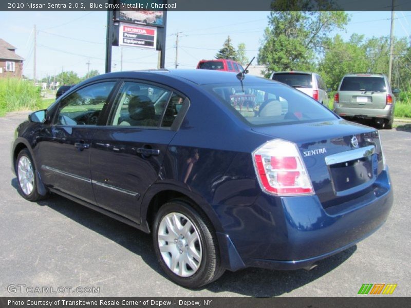 Blue Onyx Metallic / Charcoal 2010 Nissan Sentra 2.0 S