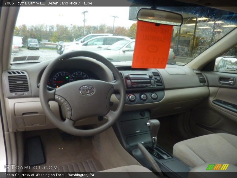 Desert Sand Mica / Taupe 2006 Toyota Camry LE