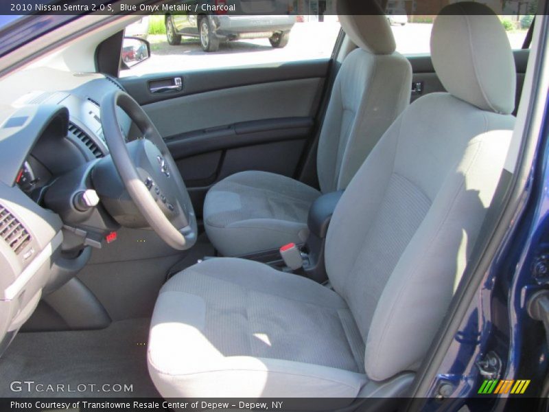 Blue Onyx Metallic / Charcoal 2010 Nissan Sentra 2.0 S