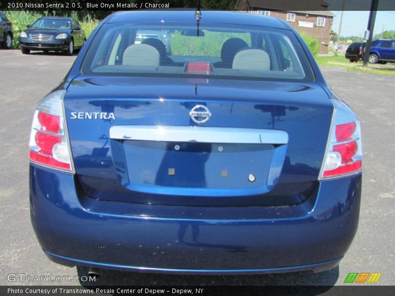 Blue Onyx Metallic / Charcoal 2010 Nissan Sentra 2.0 S