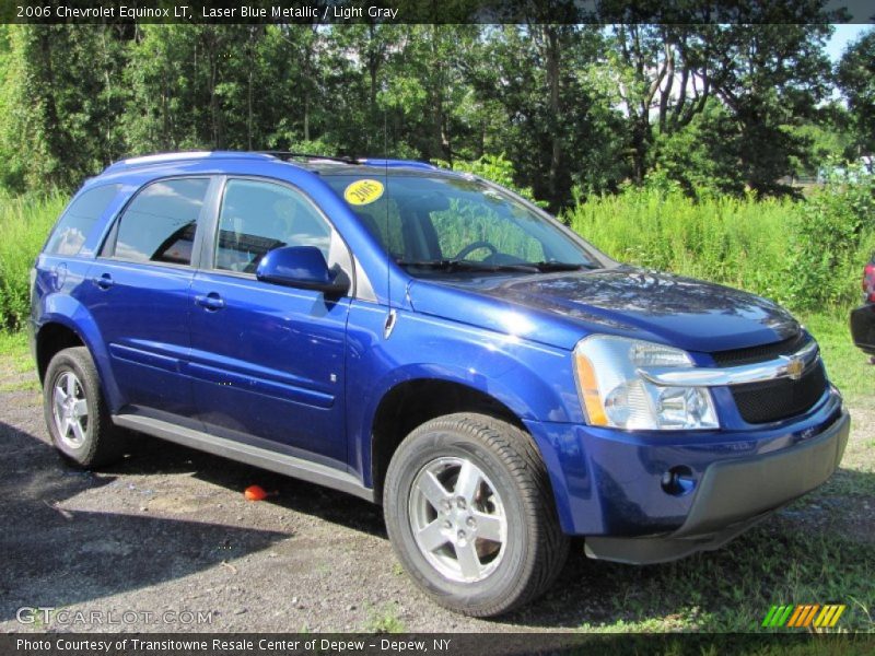 Laser Blue Metallic / Light Gray 2006 Chevrolet Equinox LT