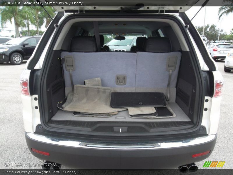 Summit White / Ebony 2009 GMC Acadia SLE