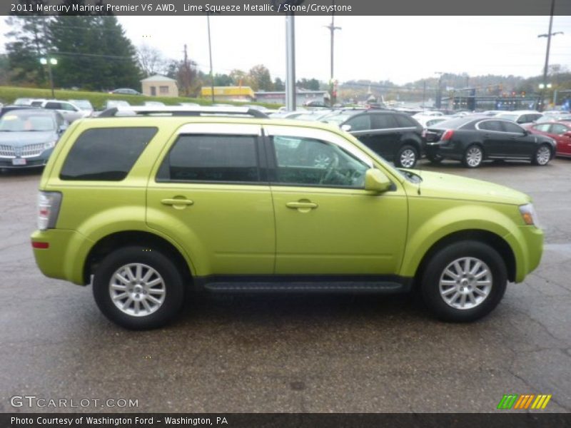  2011 Mariner Premier V6 AWD Lime Squeeze Metallic