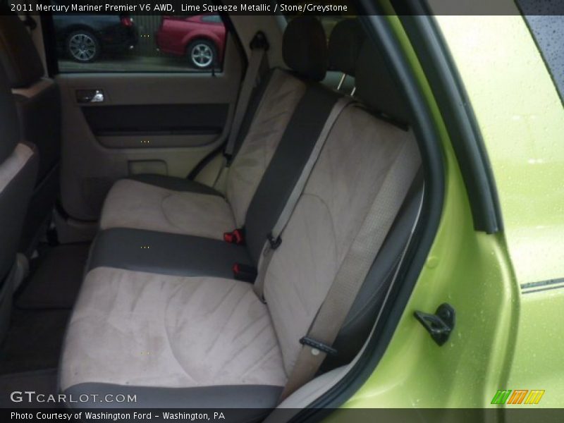  2011 Mariner Premier V6 AWD Stone/Greystone Interior