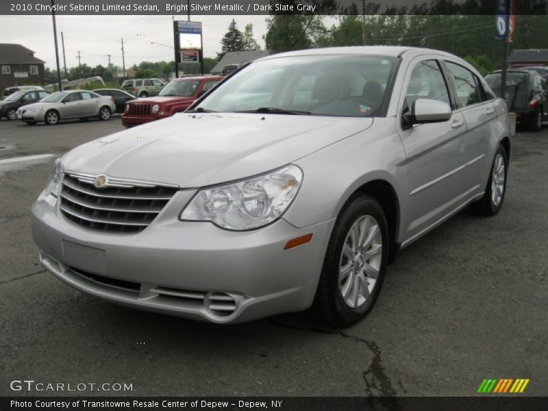 Bright Silver Metallic / Dark Slate Gray 2010 Chrysler Sebring Limited Sedan