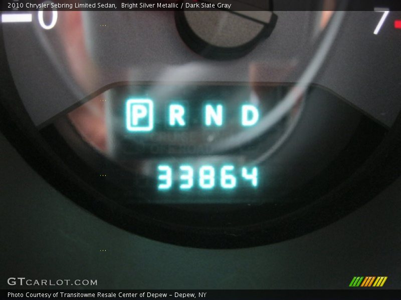 Bright Silver Metallic / Dark Slate Gray 2010 Chrysler Sebring Limited Sedan