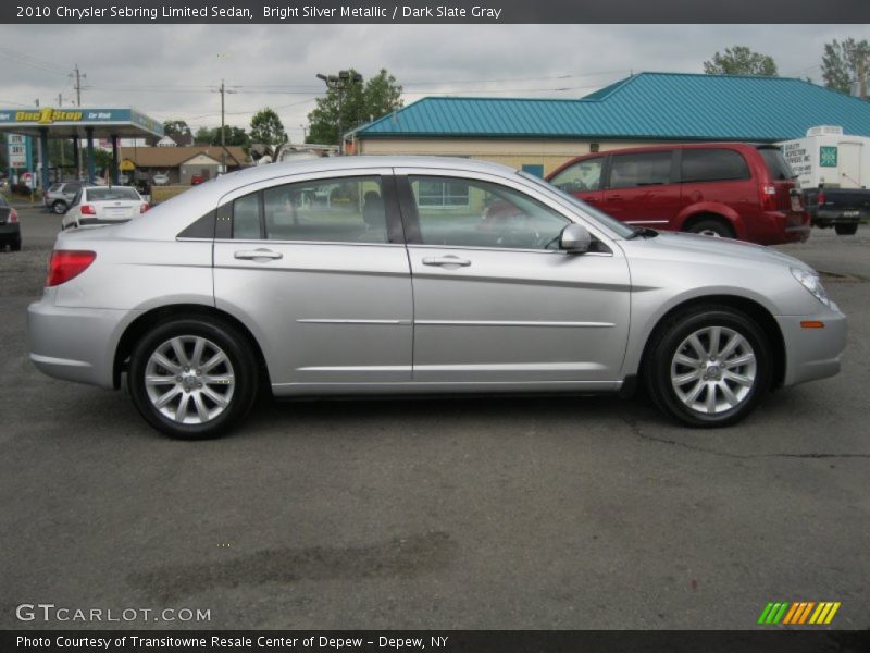 Bright Silver Metallic / Dark Slate Gray 2010 Chrysler Sebring Limited Sedan