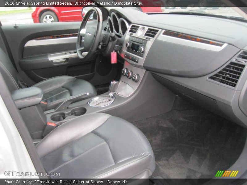 Bright Silver Metallic / Dark Slate Gray 2010 Chrysler Sebring Limited Sedan