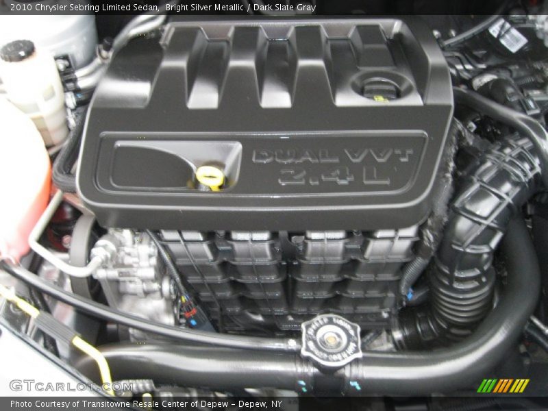 Bright Silver Metallic / Dark Slate Gray 2010 Chrysler Sebring Limited Sedan