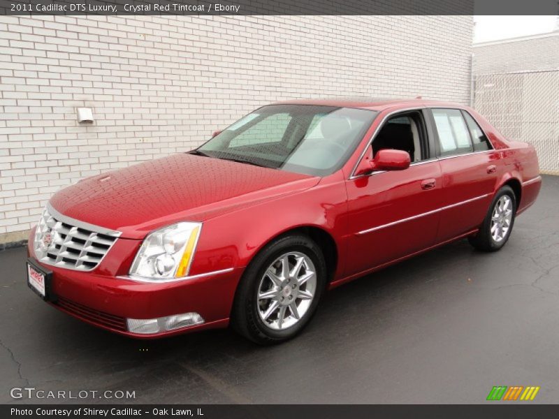 Crystal Red Tintcoat / Ebony 2011 Cadillac DTS Luxury