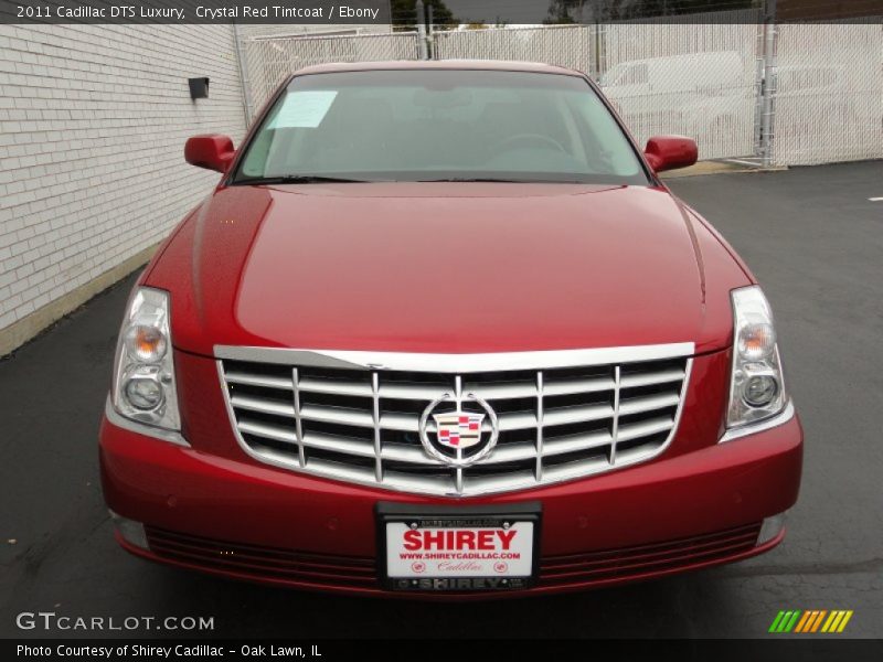 Crystal Red Tintcoat / Ebony 2011 Cadillac DTS Luxury