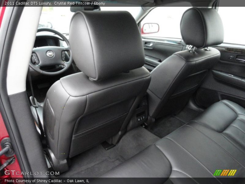 Crystal Red Tintcoat / Ebony 2011 Cadillac DTS Luxury
