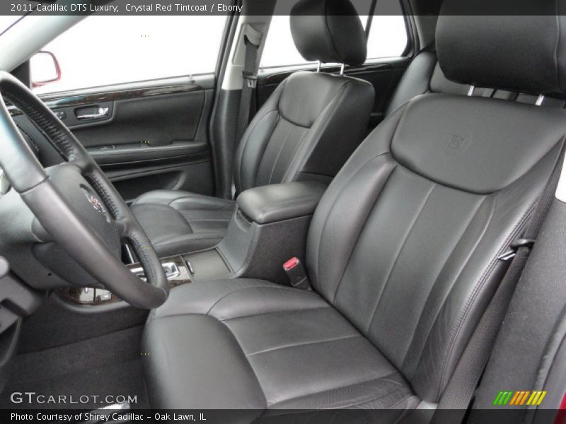 Crystal Red Tintcoat / Ebony 2011 Cadillac DTS Luxury