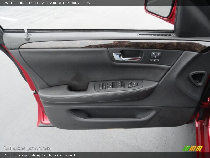 Crystal Red Tintcoat / Ebony 2011 Cadillac DTS Luxury