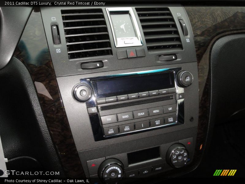Crystal Red Tintcoat / Ebony 2011 Cadillac DTS Luxury