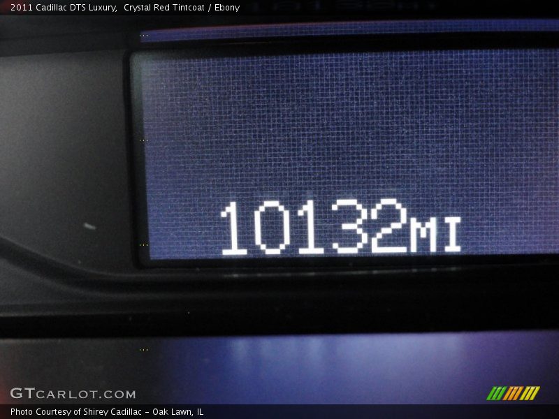 Crystal Red Tintcoat / Ebony 2011 Cadillac DTS Luxury