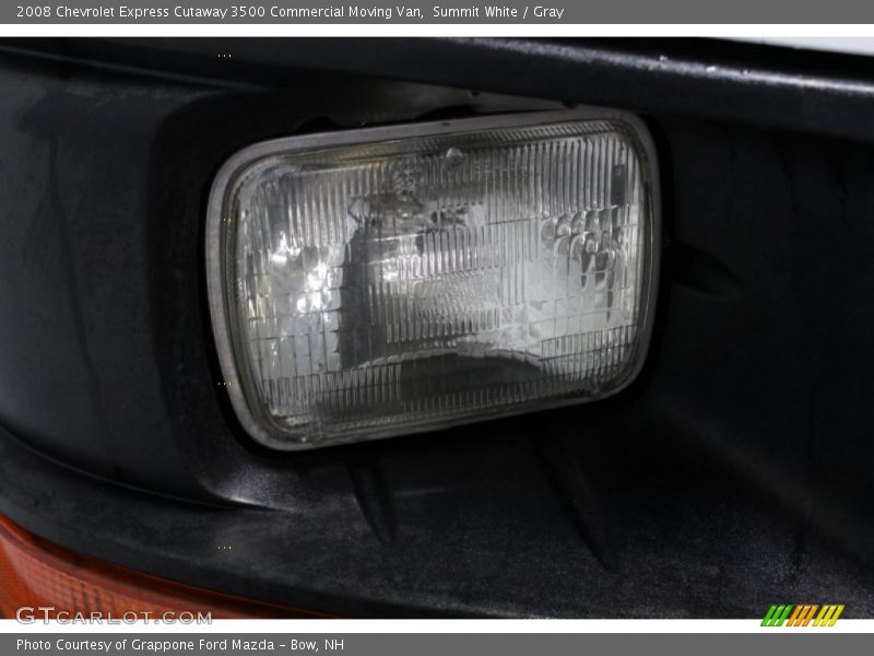 Summit White / Gray 2008 Chevrolet Express Cutaway 3500 Commercial Moving Van