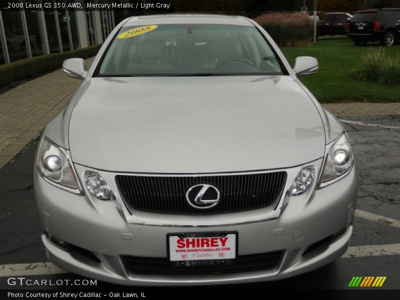 Mercury Metallic / Light Gray 2008 Lexus GS 350 AWD