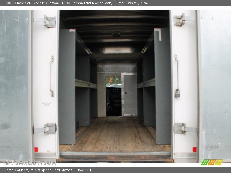 Summit White / Gray 2008 Chevrolet Express Cutaway 3500 Commercial Moving Van