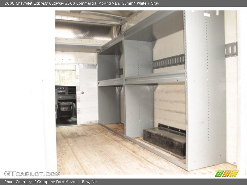 Summit White / Gray 2008 Chevrolet Express Cutaway 3500 Commercial Moving Van