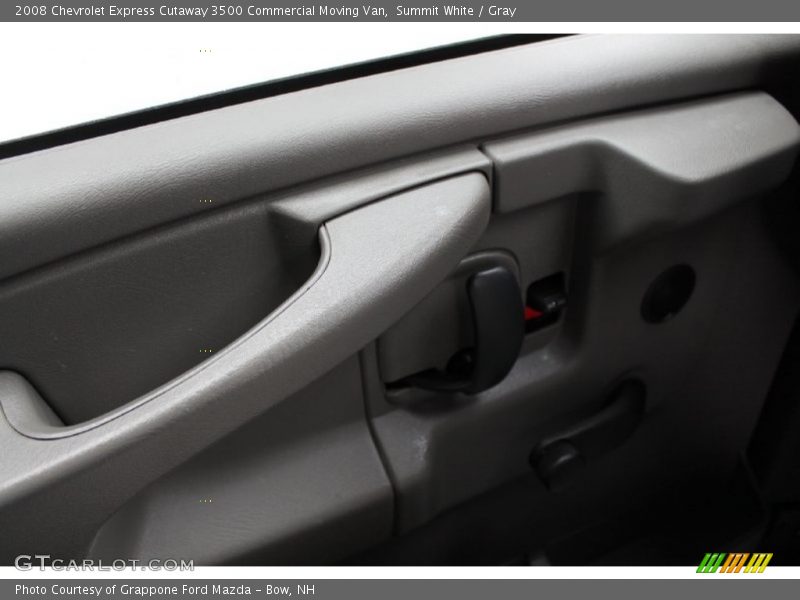 Summit White / Gray 2008 Chevrolet Express Cutaway 3500 Commercial Moving Van